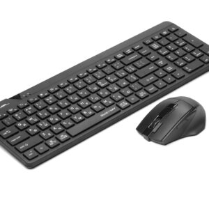 Комплект (клавіатура, миша) бездротовий A4Tech Fstyler FG2400 Air2 Black