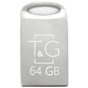 Флеш-накопичувач USB 64GB T&G 105 Metal Series Silver (TG105-64G)