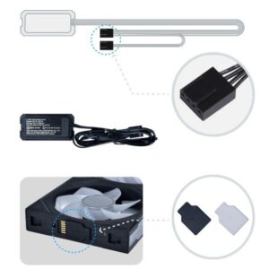 Вентилятор Lian Li Uni Fan SL-INF Wireless 120-3 Reverse Blade Black (G99.12RSLIN1W3B.00)