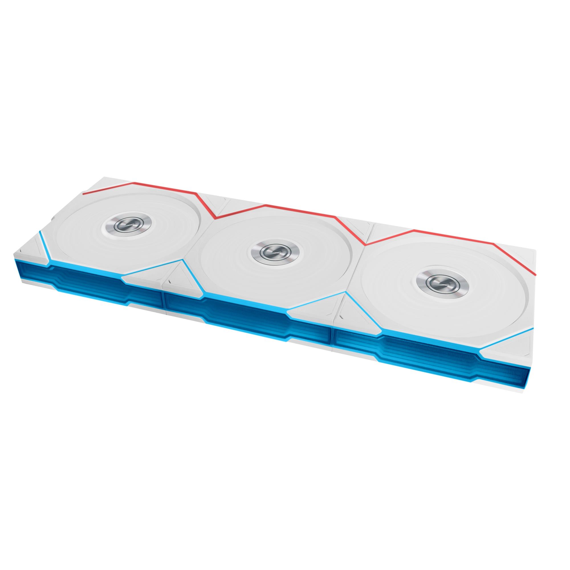 Вентилятор Lian Li Uni Fan TL Wireless Reverse 120-3 White (G99.12RTL1W3W.00)