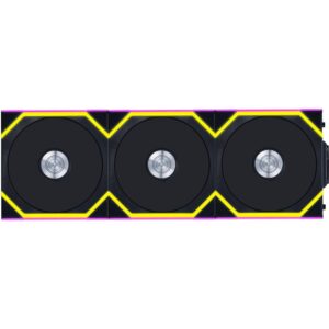 Вентилятор Lian Li Uni Fan SL Wireless 120-3 Black (G99.12SL1W3B.00)