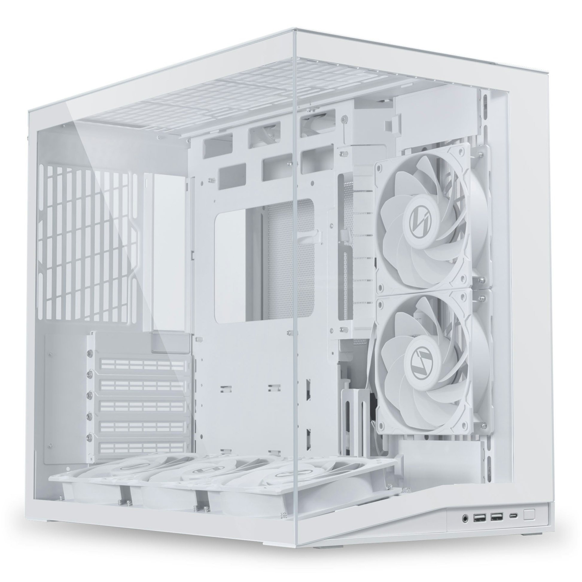 Корпус Lian Li O11 Dynamic Mini V2 Flow White (G99.O11DMIV2FW.00) без БЖ