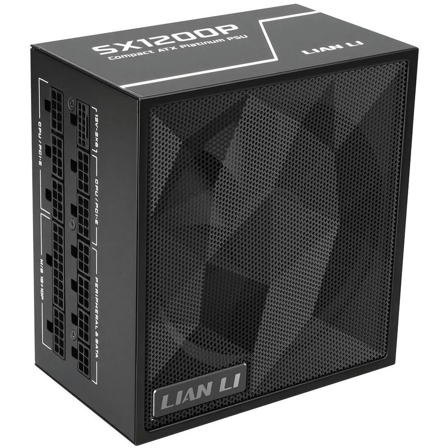 Блок живлення Lian Li SX1200P Black, EU Cord (G9P.SX1200P.B000.EU)