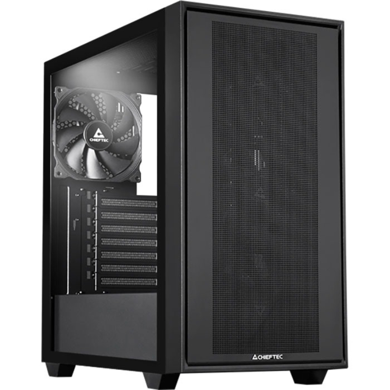 Корпус Chieftec Night Hunter Black без БЖ (GS-03B-BLK-OP)