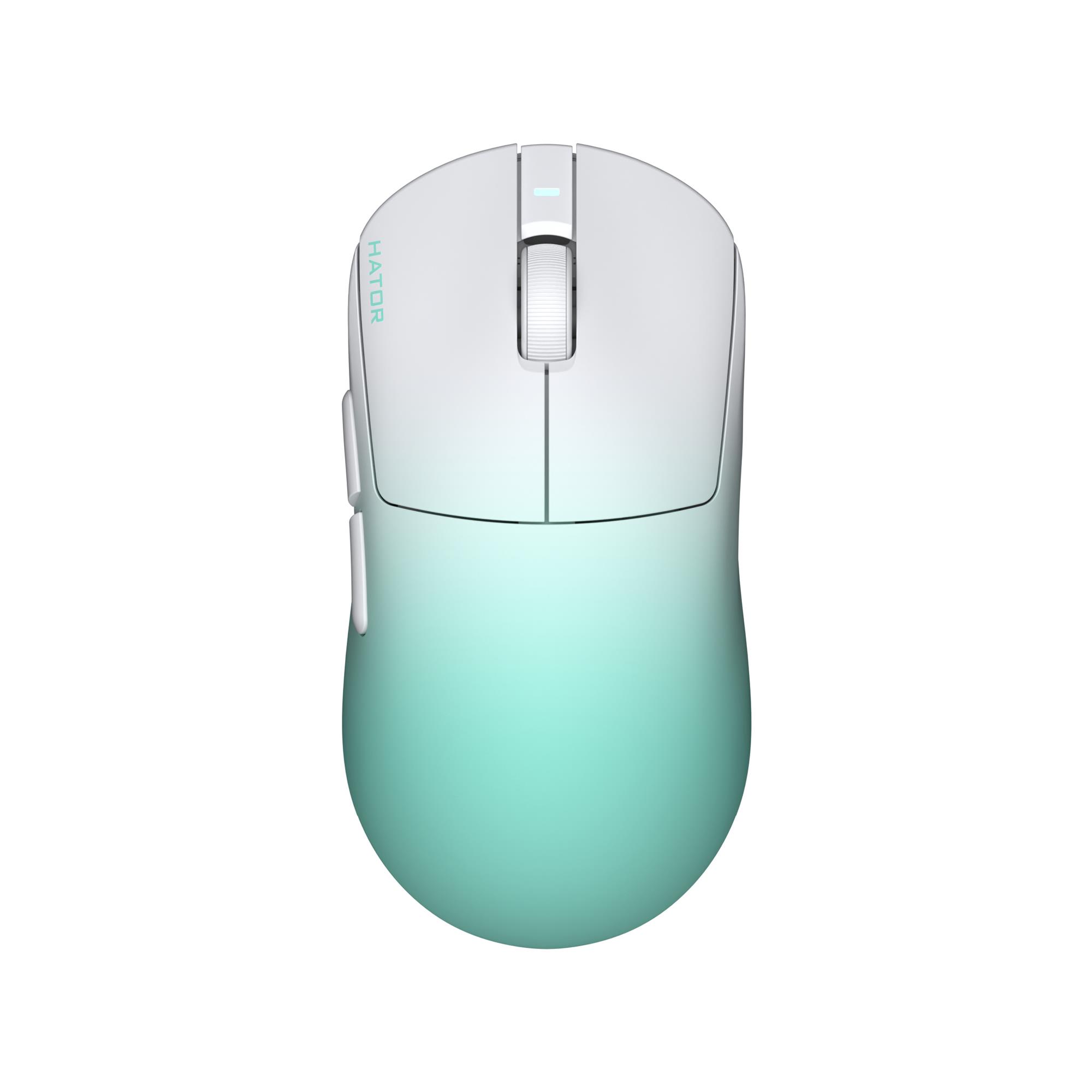 Миша бездротова Hator Quasar 3 Ultima 8K Wireless White/Mint (HTM761)
