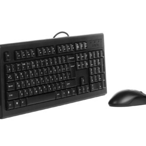 Комплект (клавіатура, миша) A4Tech KR-8572S Black