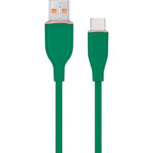 Кабель Cablexpert USB - USB Type-C (M/M), 2.1 A, 1.5 м, Green (CC-USB2S-AMCM-1.5M-G)