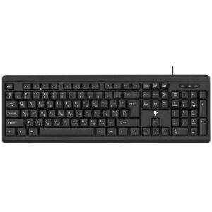 Клавіатура 2E KS108 Slim Black (2E-KS108UB_UA)