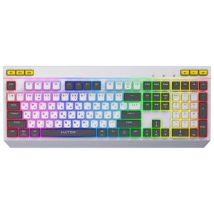 Клавіатура Hator Icefall White (HTK405UA)