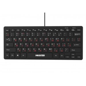 Клавiатура Maxxter KBM-C01B-UA Black
