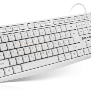 Клавіатура REAL-EL RK-513 White