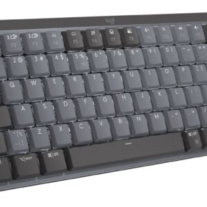 Клавiатура бездротова Logitech MX Mechanical Mini Bluetooth Illuminated Graphite (920-010782)