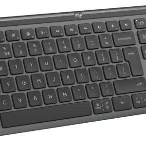 Клавiатура бездротова Logitech Signature Slim K950 US Graphite USB (920-012465)