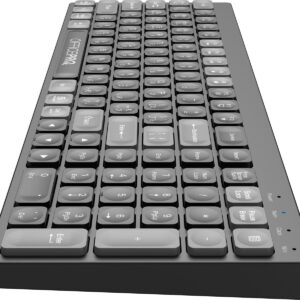 Клавіатура бездротова OfficePro SK985B Bluetooth Black