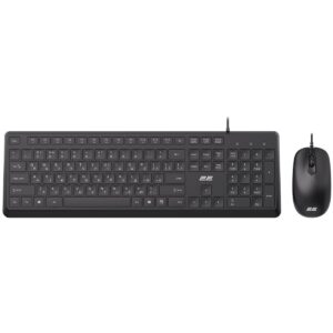 Комплект (клавіатура, миша) 2E MK405 Black (2E-MK405UBK_UA)
