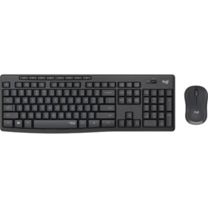 Комплект (клавiатура, миша) бездротовий Logitech MK295 Combo Black (920-009800)