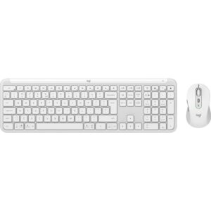 Комплект (клавіатура, миша) бездротовий Logitech Signature Slim Combo MK950 OffWhite (920-012491)