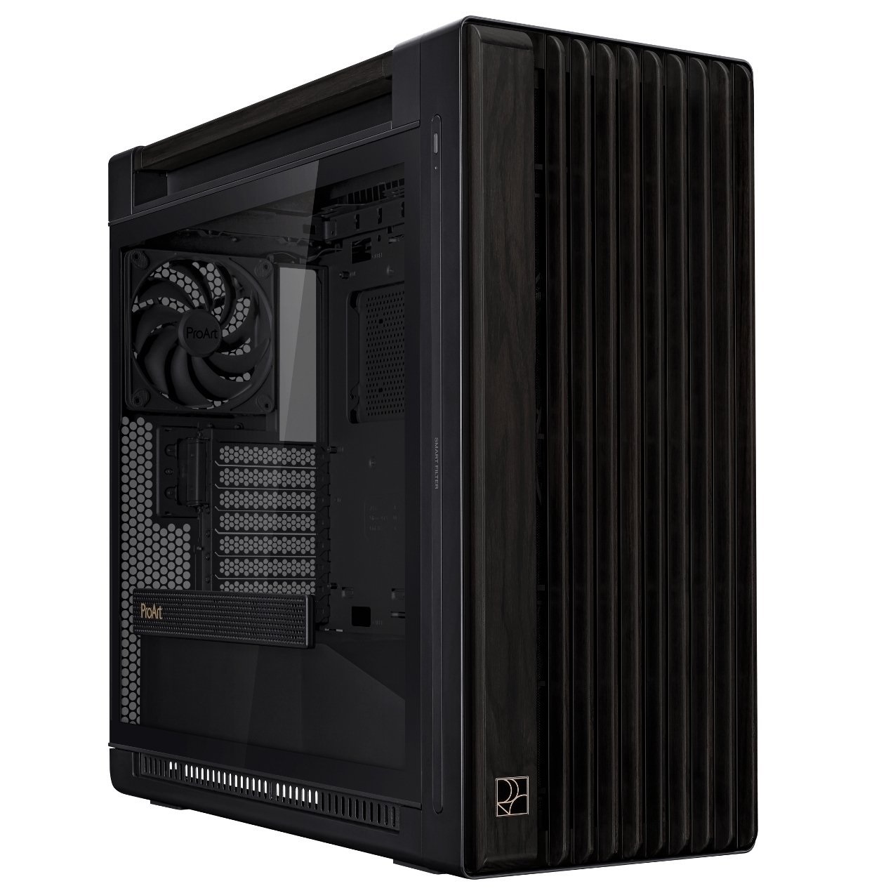 Корпус Asus ProArt PA602 Wood Edition Tempered Glass без БЖ (90DC00J0-B09010)