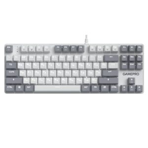 Клавіатура GamePro Genesis Metallic MK110W Outemu Red Swithes USB White