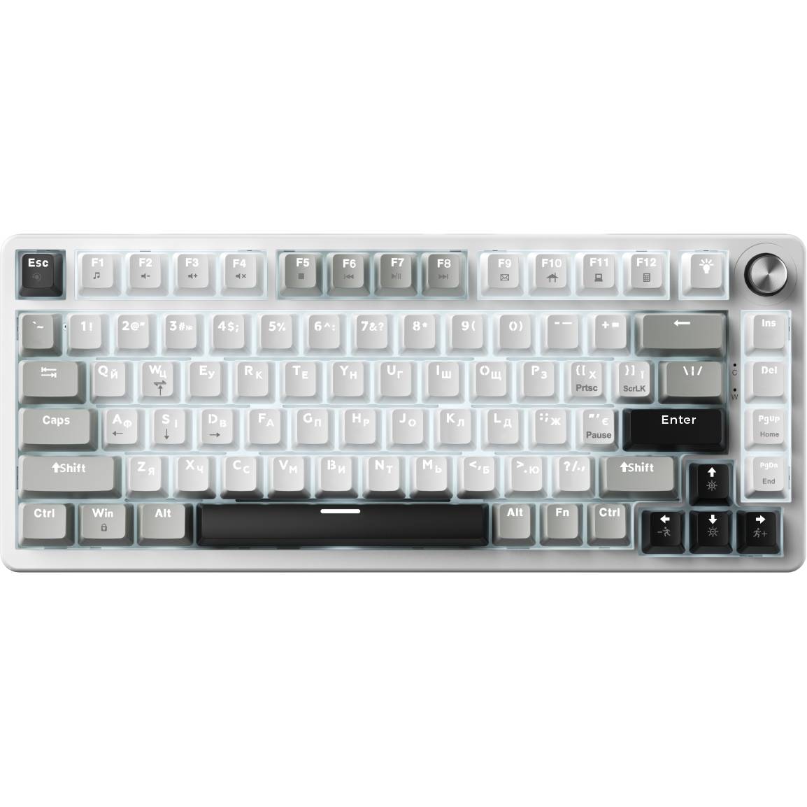 Клавіатура GamePro Genesis MK126 Silverlight