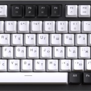 Клавіатура бездротова GamePro Asgard Valhalla QLAB Sakura Switch Black (MK160-B-QS-PRO)