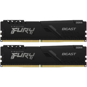 Модуль пам`ятi DDR4 2x32GB/3200 Kingston Fury Beast Black (KF432C16BBK2/64)