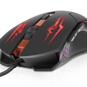 Миша REAL-EL RM-520 Gaming Black  (EL123200020)