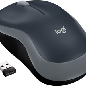 Миша бездротова Logitech M185 Grey (910-002238)
