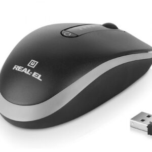 Миша бездротова REAL-EL RM-455W Black