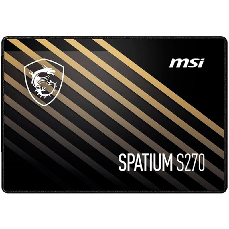 Накопичувач SSD 480GB MSI Spatium S270 2.5" SATAIII 3D TLC (S78-440E350-P83)