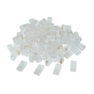 Конектор RJ 45 Cablexpert (PLUG3UP6/50) із позолоченими контактами (50 шт/уп)