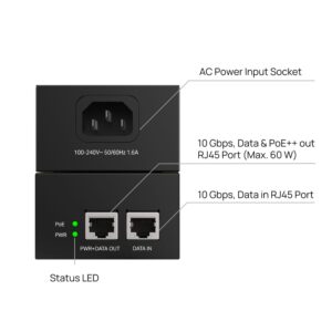 Інжектор PoE TP-Link Omada POE370S