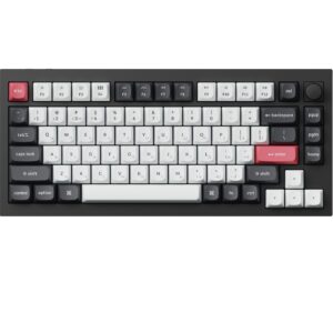 Клавіатура бездротова Keychron Q1 HE Magnetic Switch Black RGB (Q1H-M1-UA)