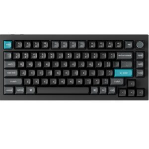 Клавіатура бездротова Keychron Q1 Ultra Keychron Red Switch Black RGB (Q1U-M1-UA)