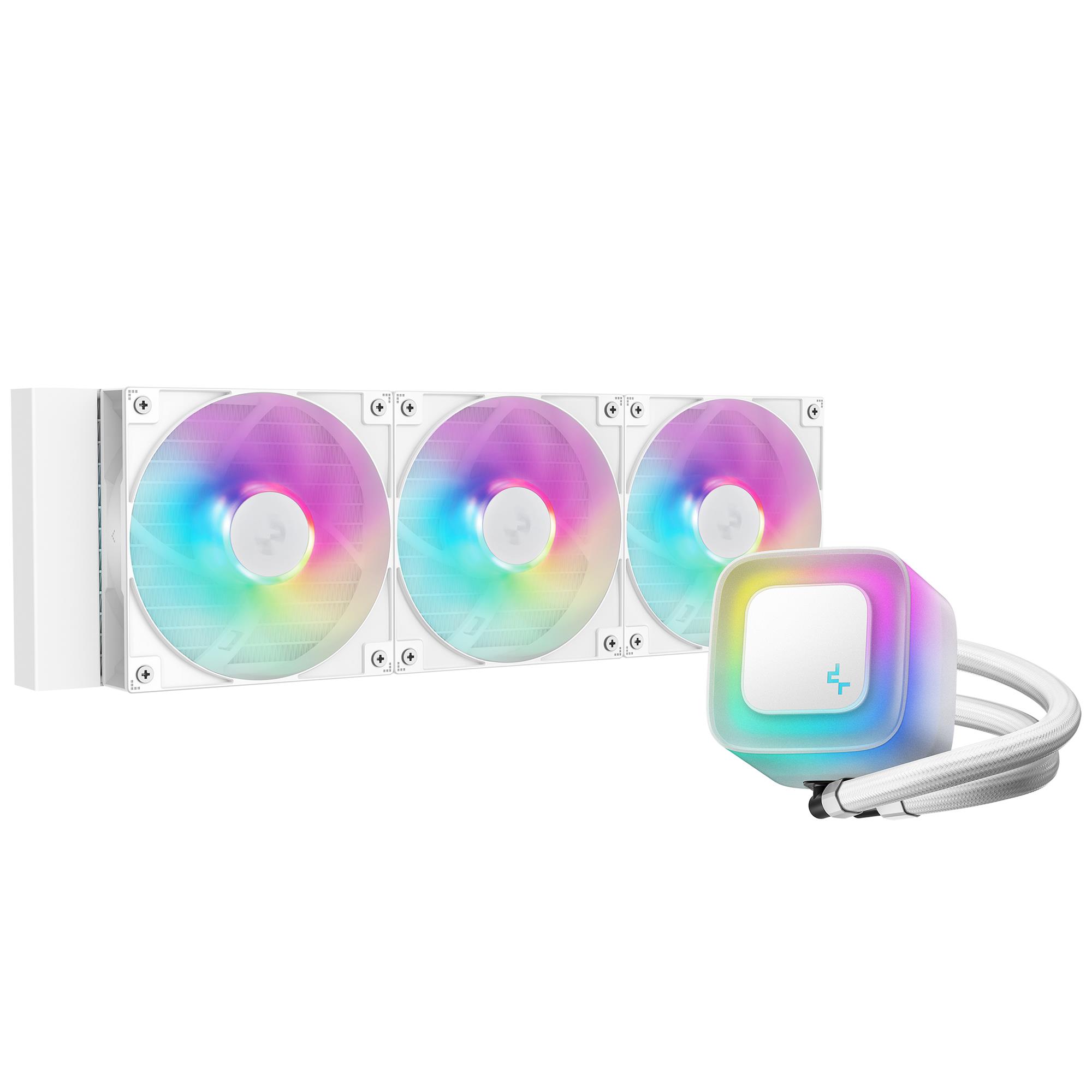 Система водяного охолодження DeepCool LE360 WH V2 (R-LE360-WHAMMN-G-2)