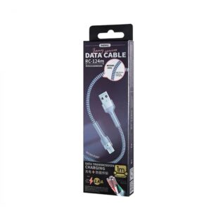 Кабель Remax Jany Series USB - micro USB, 1m Silver (RC-124m)