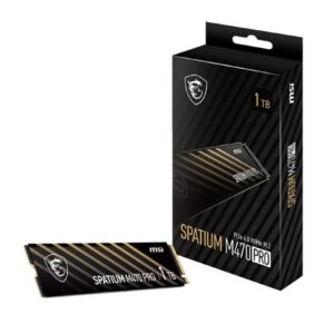 Накопичувач SSD 1TB MSI Spatium M470 Pro M.2 2280 PCIe 4.0 x4 NVMe 3D NAND TLC (S78-440L0J0-P83)