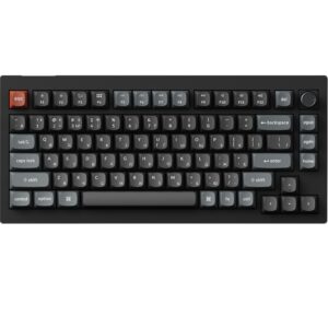 Клавіатура бездротова Keychron V1 Ultra Keychron Red Switch Black RGB (V1U-D1-UA)