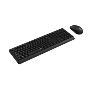 Комплект (клавіатура, миша) бездротовий Rapoo X1500 Wireless Black