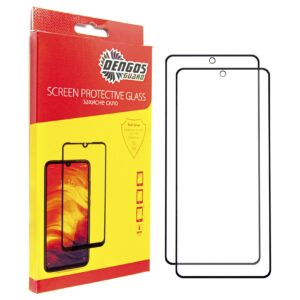 Захисне скло Dengos для Xiaomi Redmi Note 14 Black Full Glue (DG-TG2P-63) 2шт