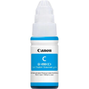 Чорнило Canon GI-490 Pixma G1400/G2400/G3400 (Cyan) (0664C001) 70мл