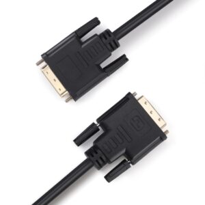 Кабель Prologix DVI - DVI (M/M), Single link,18+1, 3 м, Black (PR-DVI-DVI-P-05-28-3m)