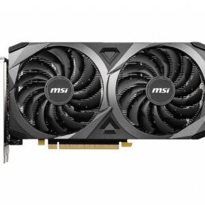 Відеокарта GF RTX 3060 12GB GDDR6 Ventus 2X OC MSI (GeForce RTX 3060 VENTUS 2X 12G OC) (LHR)