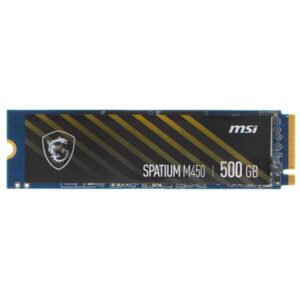 Накопичувач SSD 500GB MSI Spatium M452 M.2 2280 PCIe 4.0 x4 NVMe 3D NAND TLC (S78-440K210-P83)