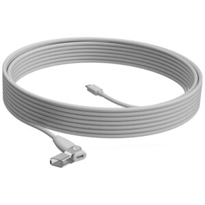 Кабель для модульних мікрофонів Rally Logitech Rally Mic Pod Extension Cable 10m (952-000047)