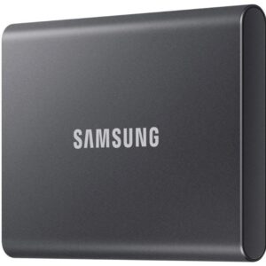 Накопичувач зовнішній SSD 1TB Samsung T7 Titan Gray (MU-PC1T0T/WW)