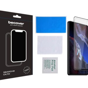 Захисне скло BeCover для Xiaomi Poco F5 Pro Black (709744)