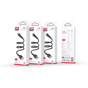 Кабель XO NB230-AC USB - USB Type-C (M/M), 1 м, Black (6920680833443)