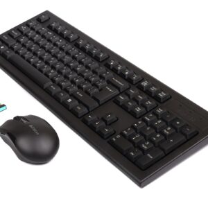 Комплект (клавіатура, миша) бездротовий A4Tech 3000N Black USB