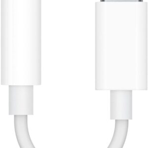 Адаптер Apple USB Type-C - 3.5 мм (M/F), 0.1 м, White (MW2Q3ZM/A)